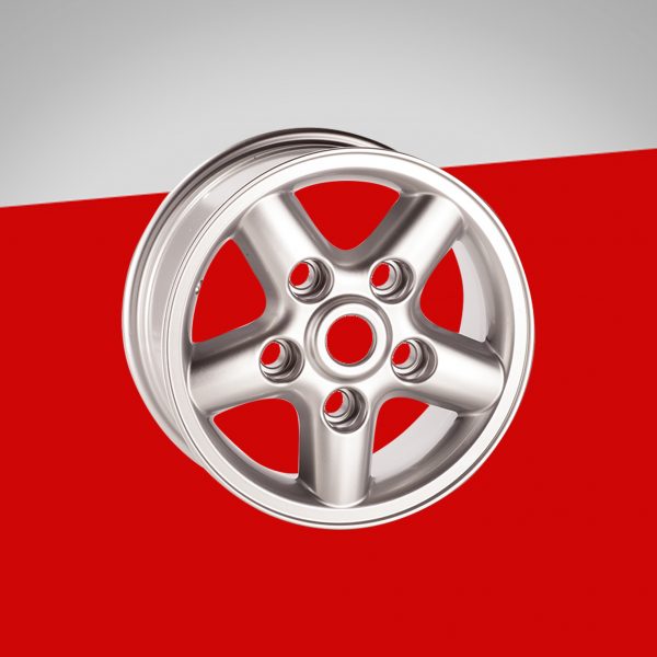 Maxxtrac Classic alloy wheel in silver