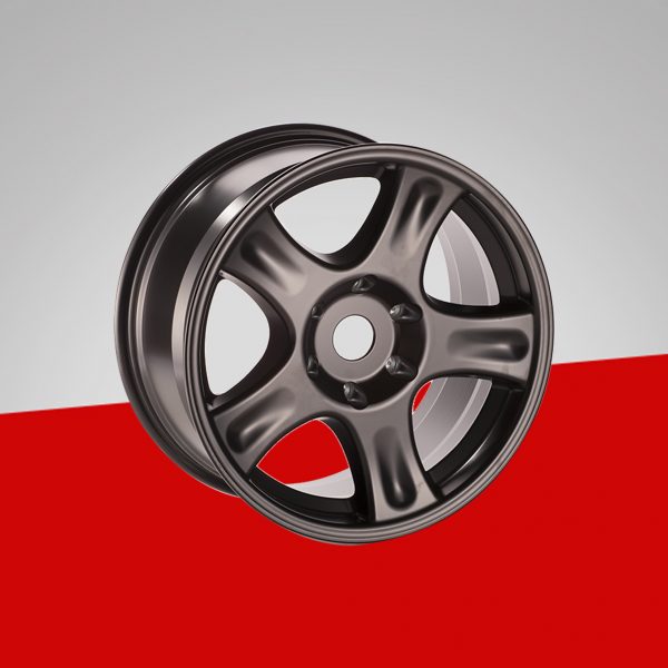 Maxxtrac Manta alloy wheel in satin black