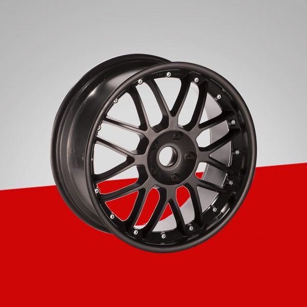 Maxxtrac Warwick alloy wheel in satin black