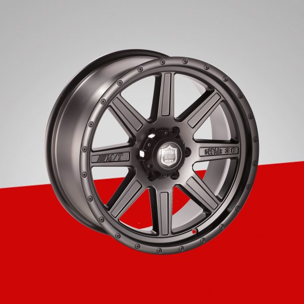 Mickey Thompson Deegan 38 Pro Z alloy wheel in satin black