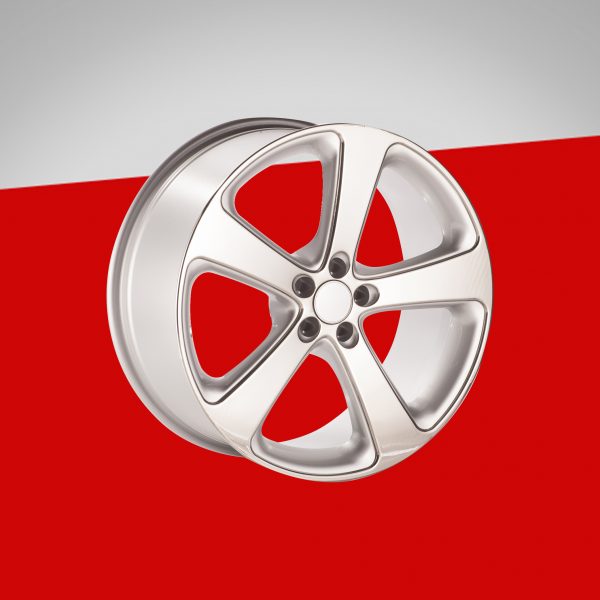 ATP Inox alloy wheel in stainless / silver